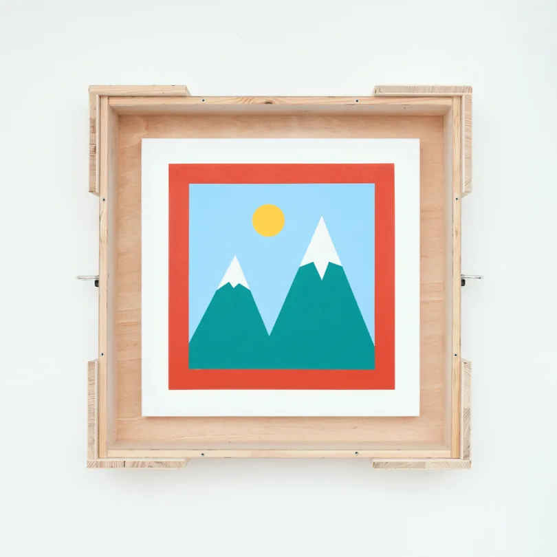 winterlandschaft_placeholder_2025_acrylic_on_canvas_60x60cm_wood_metal_handles_and_screws_76_5x76_5x16cm_1x